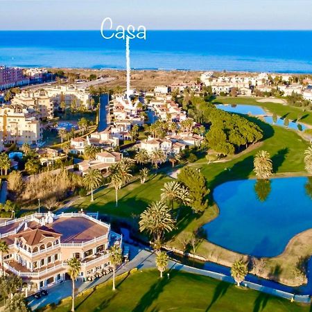 Villa Con Jardin En Oliva Nova Golf A 100M De La Playa Exteriér fotografie